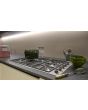 Smeg PGF95-4 87cm Classic Gas Hob, Stainless Steel