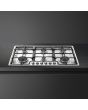 Smeg PGF962 90cm Classic Gas Hob, Stainless Steel
