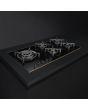 Smeg PV695LCNR 90cm Dolce Stil Novo Gas Hob, Black with Copper Trim