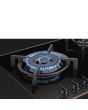 Smeg PV695LCNR 90cm Dolce Stil Novo Gas Hob, Black with Copper Trim