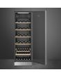 Smeg SCV115G Freestanding Wine Cooler - Glass