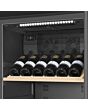 Smeg SCV115GS Freestanding Wine Cooler - Silver Glass