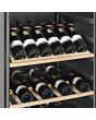 Smeg SCV115GS Freestanding Wine Cooler - Silver Glass