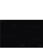 Smeg SE484EMTD 77cm Ceramic Hob, Black