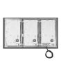 Smeg SIA1963DS 90cm AREA Induction Hob, Silver