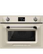 Smeg SO4902M1P 45cm Victoria Combi Microwave, Cream