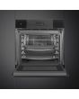 Smeg SO6104APB3 60cm Linea Omnichef Single Oven, Black