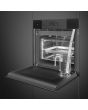 Smeg SO6104APB3 60cm Linea Omnichef Single Oven, Black