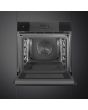 Smeg SO6104APB3 60cm Linea Omnichef Single Oven, Black