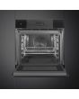 Smeg SO6104APB3 60cm Linea Omnichef Single Oven, Black