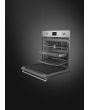 Smeg SOP6302S2PX 60cm Classic SteamOne Single Oven, Stainless Steel