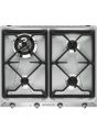 Smeg SR964XGH 60cm Victoria Gas Hob, Stainless Steel