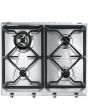 Smeg SRV564GH3 60cm Cucina Gas Hob, Stainless Steel