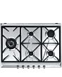 Smeg SRV575GH5 70cm Cucina Gas Hob, Stainless Steel