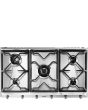 Smeg SRV596GH5 89cm Cucina Gas Hob, Stainless Steel