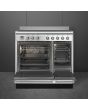 Smeg SUK92CMX9 90cm Concert Electric Range Cooker, Stainless Steel