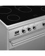 Smeg SUK92CMX9 90cm Concert Electric Range Cooker, Stainless Steel