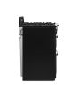 Smeg TR103BL 100cm Victoria Dual Fuel Range Cooker, Black