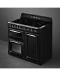 Smeg TR103IBL2 100cm Victoria Electric Range Cooker, Black