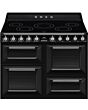 Smeg TR4110IBL2 110cm Victoria Electric Range Cooker, Black