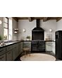 Smeg TR4110IBL2 110cm Victoria Electric Range Cooker, Black