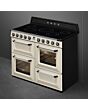 Smeg TR4110IP2 110cm Victoria Electric Range Cooker, Cream