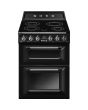 Smeg TR62IBL2 60cm Victoria Electric Cooker, Black