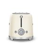 Smeg TSF01CRUK Toaster, Cream