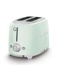 Smeg TSF01PGUK Toaster, Green