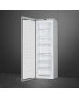 Smeg UKFF18EN2HX 60cm Freestanding No Frost Freezer, Stainless Steel