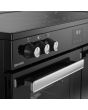 Belling RCA COOKCENTRE 90Ei 90cm Electric Induction Touch Range Cooker - Black