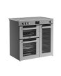 Belling RCA COOKCENTRE 90Ei 90cm Electric Induction Touch Range Cooker - Stainless Steel