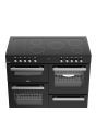 Belling RCA COOKCENTRE 110E 110cm Electric Ceramic Range Cooker - Black
