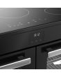 Belling RCA COOKCENTRE 110Ei 110cm Electric Induction Touch Range Cooker - Black