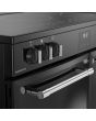 Belling RCA FARMHOUSE 90Ei 90cm Electric Induction Touch Range Cooker - Black