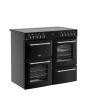 Belling RCA FARMHOUSE 100E 100cm Electric Ceramic Range Cooker - Black