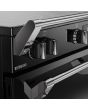 Stoves RCA RICH 90Ei TCH 90cm Richmond Electric Induction Touch Range Cooker - Black