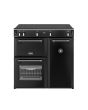 Stoves RCA RICH 90Ei TCH 90cm Richmond Electric Induction Touch Range Cooker - Black