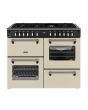 Stoves RCA RICH 110DF 110cm Richmond Dual Fuel Range Cooker - Cream