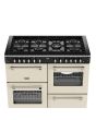 Stoves RCA RICH 110DF 110cm Richmond Dual Fuel Range Cooker - Cream