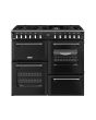 Stoves DX RCA RICH 100DF 100cm Richmond DX Dual Fuel Range Cooker - Black