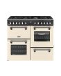 Stoves DX RCA RICH 100DF 100cm Richmond DX Dual Fuel Range Cooker - Cream