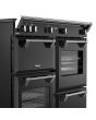 Stoves DX RCA RICH 100Ei ZLS 100cm Richmond DX Electric Induction Zoneless Range Cooker - Black