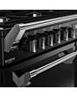 Stoves DX RCA RICH 110DF 110cm Richmond DX Dual Fuel Range Cooker - Black