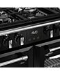 Stoves DX RCA RICH 110DF 110cm Richmond DX Dual Fuel Range Cooker - Black