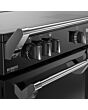 Stoves DX RCA RICH 110Ei ZLS 110cm Richmond DX Electric Induction Zoneless Range Cooker - Black