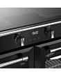Stoves DX RCA RICH 110Ei ZLS 110cm Richmond DX Electric Induction Zoneless Range Cooker - Black