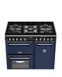 Stoves DX RCA RICH 90DF 90cm Richmond DX Dual Fuel Range Cooker - Midnight Blue