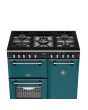 Stoves DX RCA RICH 90DF 90cm Richmond DX Dual Fuel Range Cooker - Deep Marine