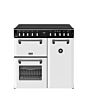 Stoves DX RCA RICH 90Ei RTY 90cm Richmond DX Electric Induction Rotary Range Cooker - Ice White